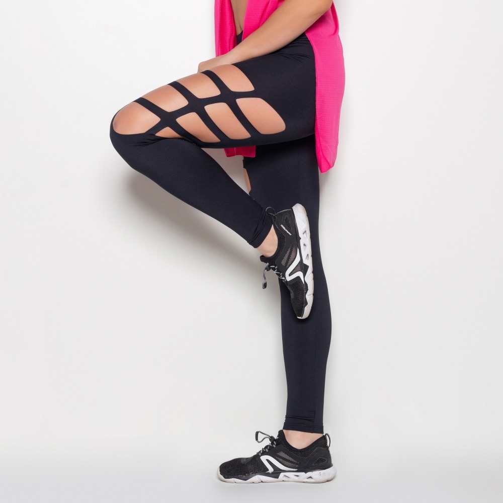Calça Legging Quadrado Laser - C6392