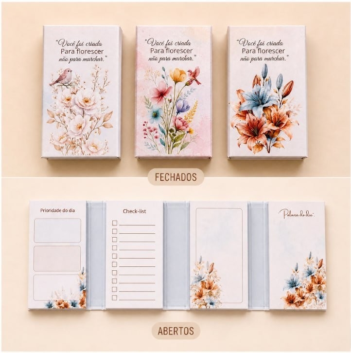 Coleção Mini Planner Jardim Arquivo Digital