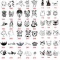 Tag de Identifica&ccedil;&atilde;o Personalizada para Pets-Miau Auau Pets