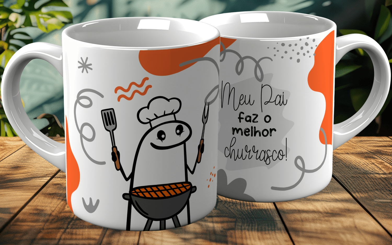 ESTAMPA FLORK PAI V2 CANECAS