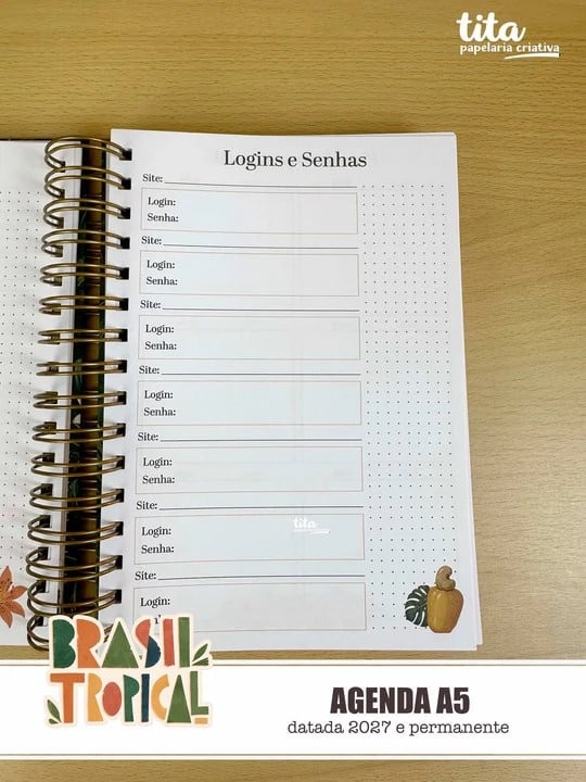 Brasil Tropical – Combo de Encadernação