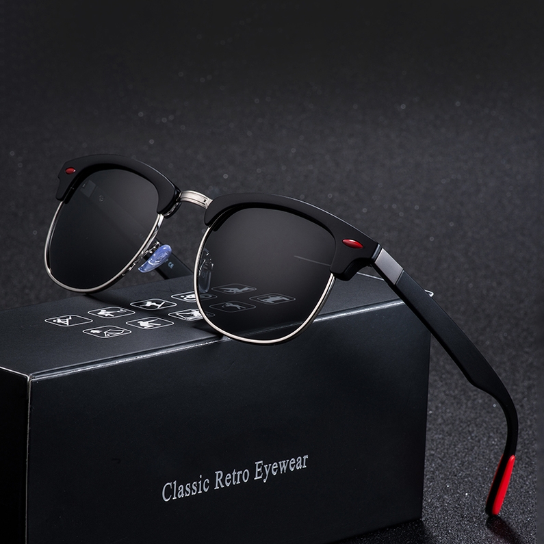 Óculos de Sol Classico Masculino Retrô Eyewear Vintage High Quality Original 1