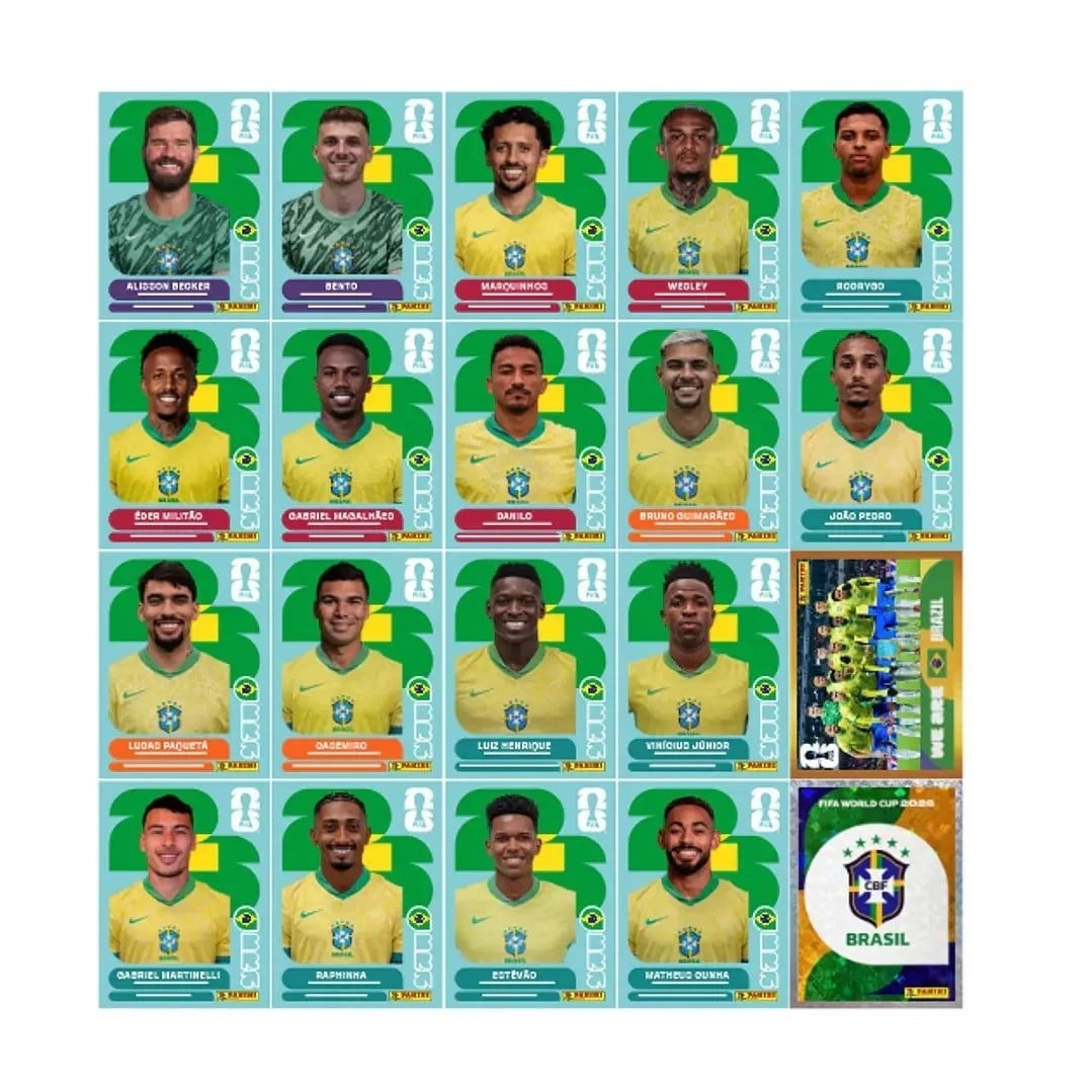Figurinhas da Copa 2026 + de 900 Figurinhas - Arquivo Digital