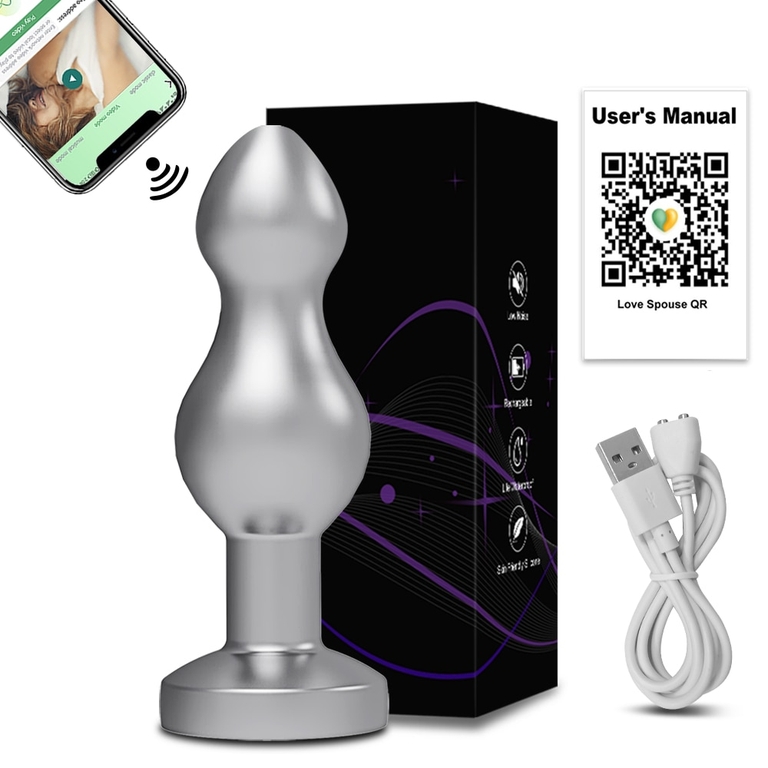 Anal Plug Wireless Remote Anal Plug Sex Toy Butt Plug Adult Sex
