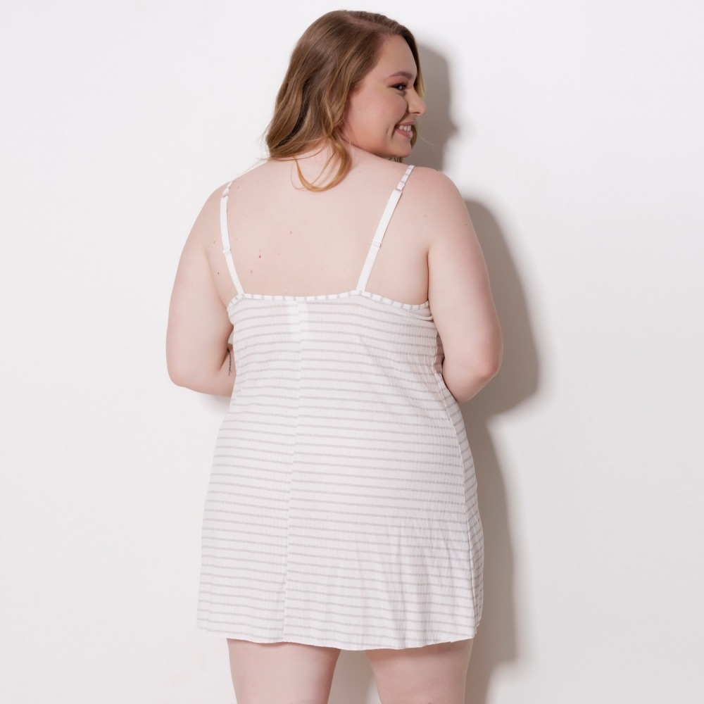 Camisola Plus Size Glamour - C9058