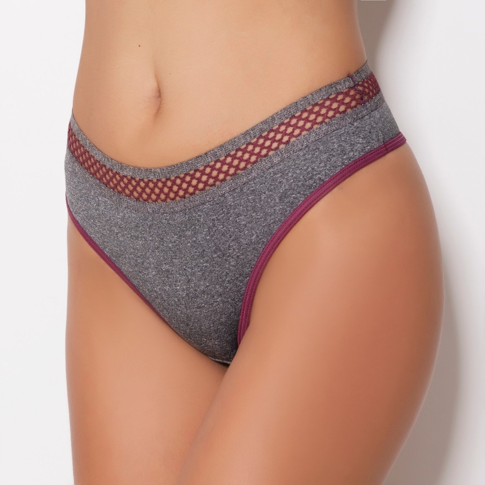 Tanga Fio Mescla Viés Color - C8863