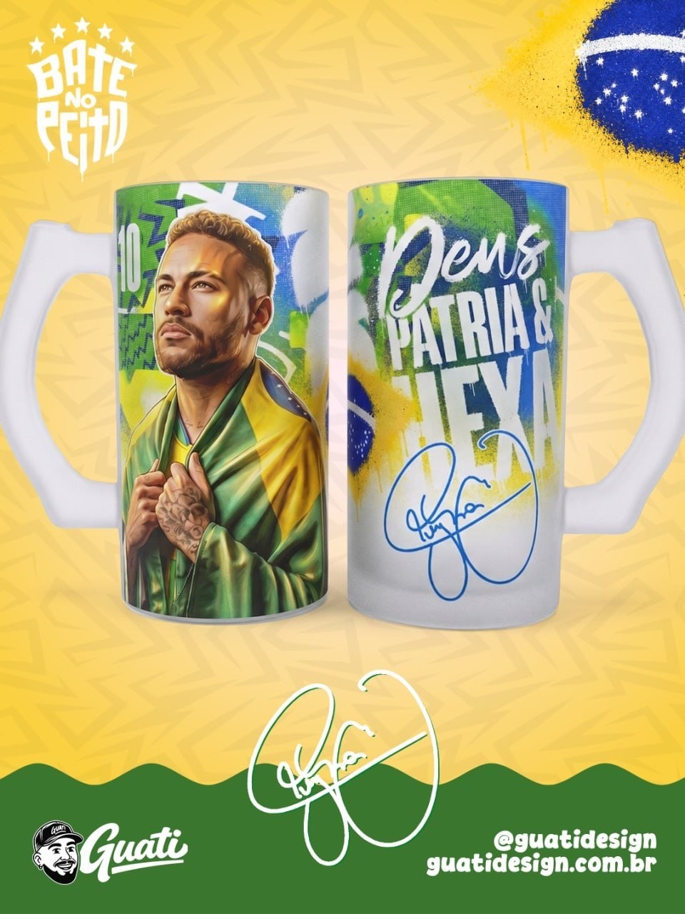 Neymar 2026 | Canecas + Chopp