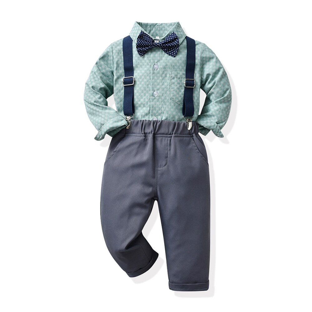 Roupa social infantil masculino  Cinza: calça social infantil masculino preta, camisa social infanto juvenil, suspensório infantil, gravatinha borboleta infantil.