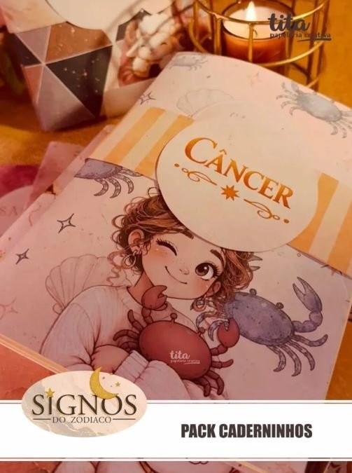 SIGNOS DO ZODÍACO – PACK CADERNINHOS COMPLETO