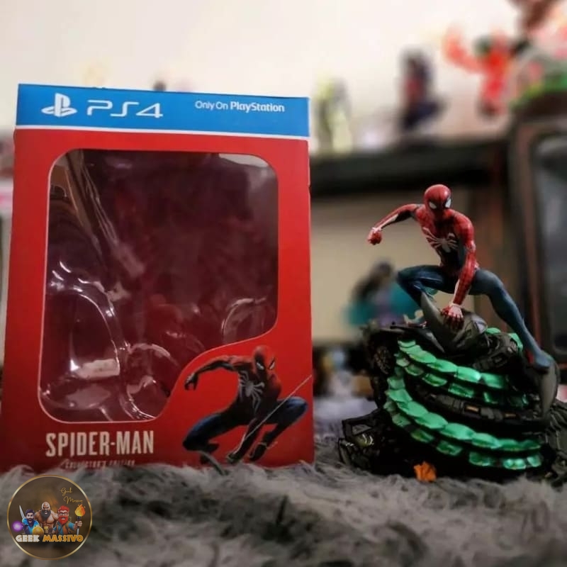 Action Figure do Homem Aranha Suit - Versão PS4 – Geek Massivo