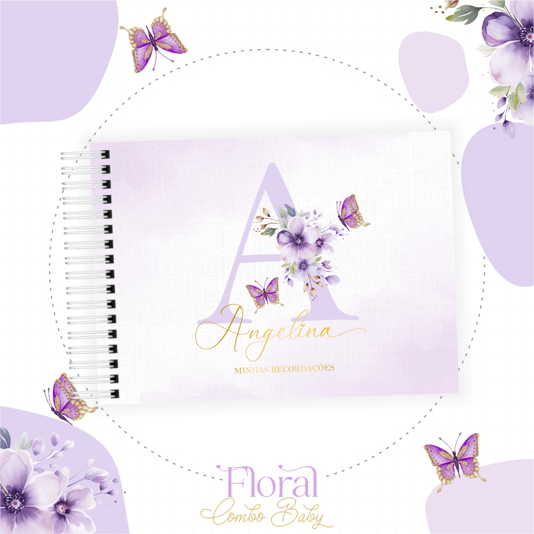 Letra Floral – Kit Maternidade