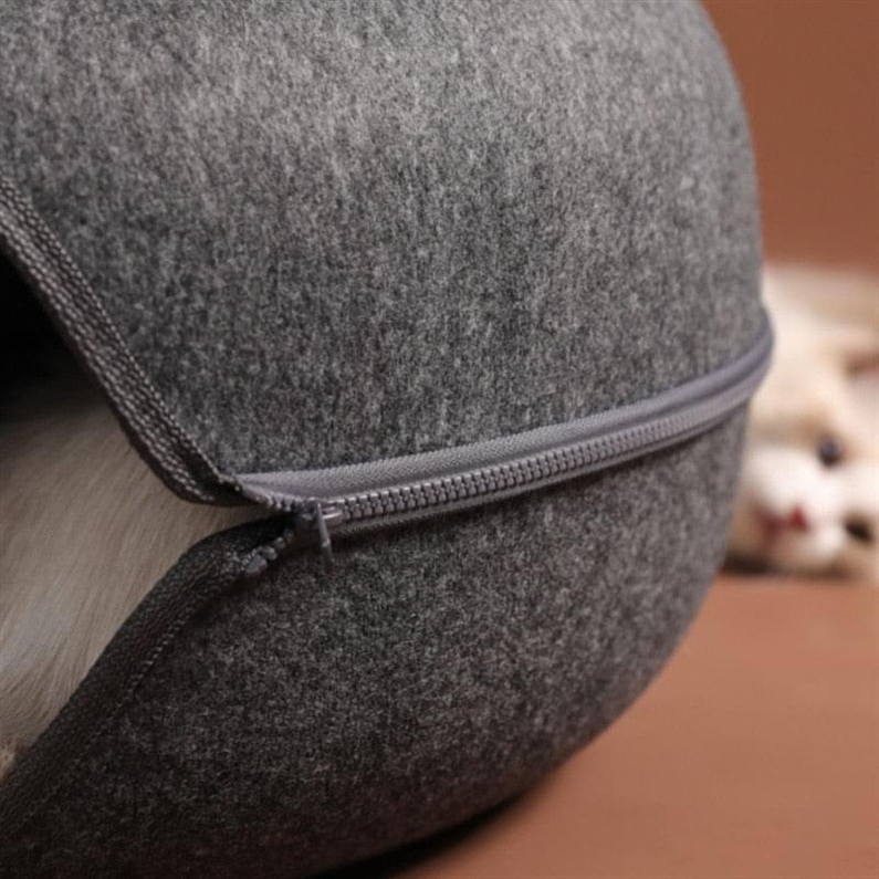 Cama para Gatos com T&uacute;nel Interativo-Miau Auau Pets
