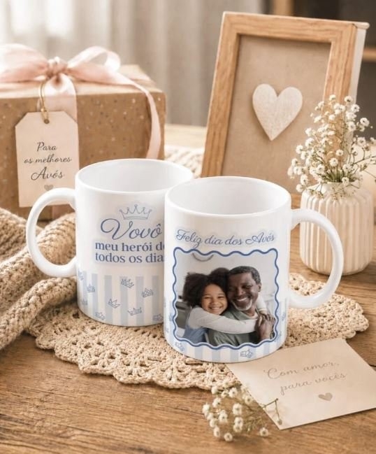 DIA DOS AVÓS COM FOTOS – ARTES PARA CANECA