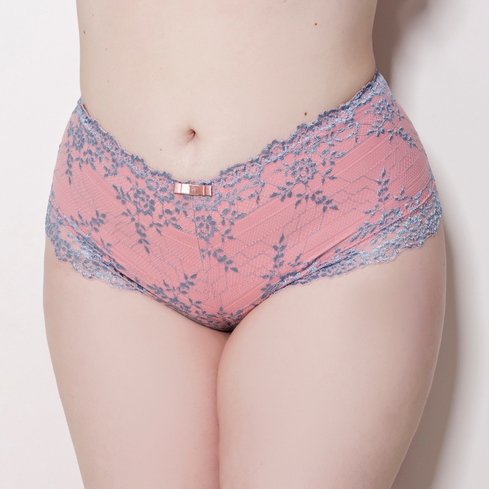 Calça em Microfibra e Cós Renda Bicolor - C9088