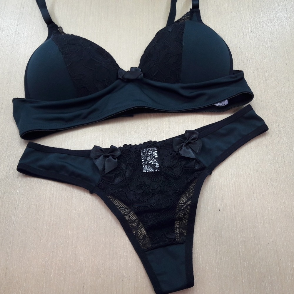 Conjunto Amanda em Renda e Poliamida - C7642