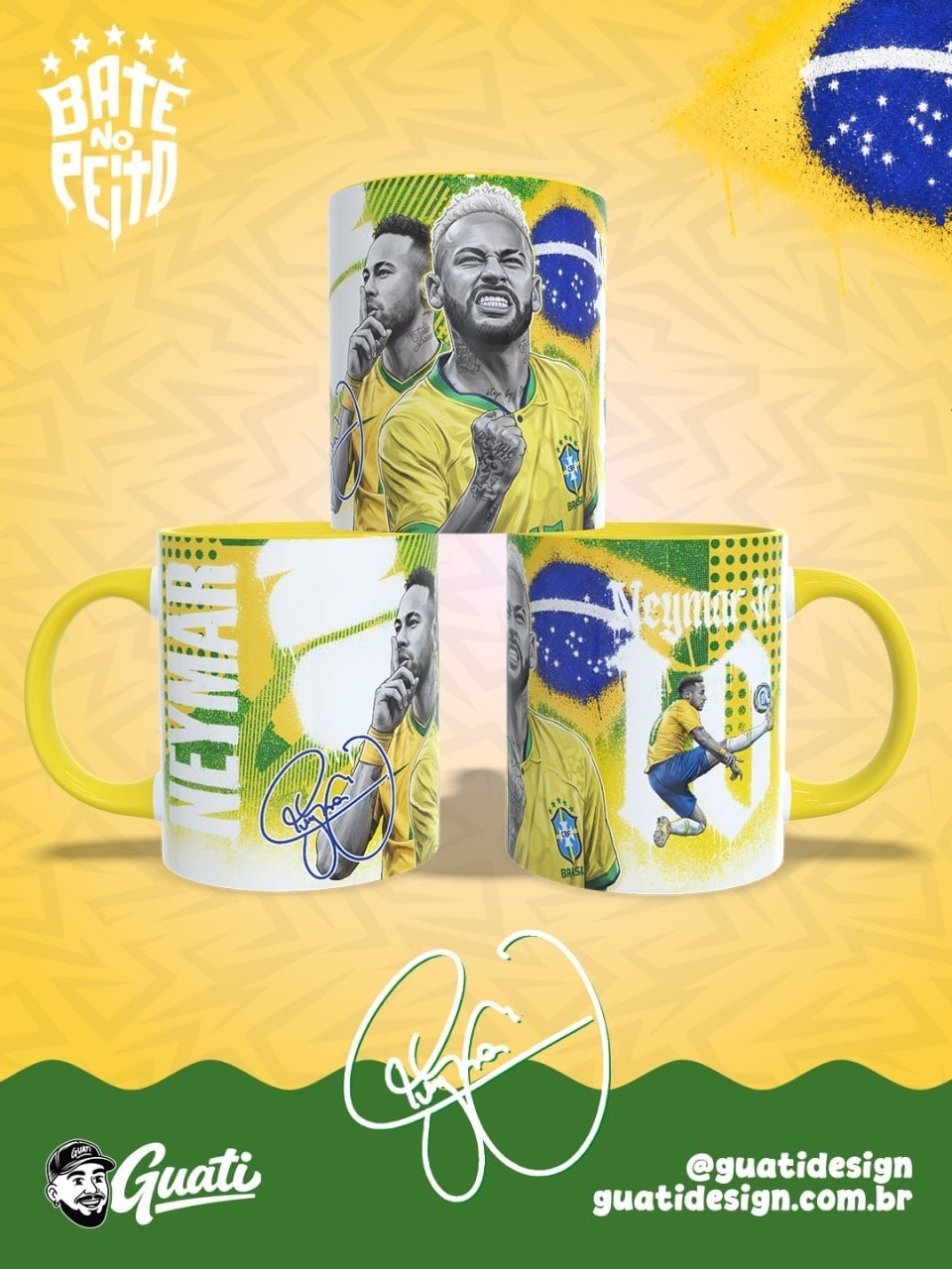 Neymar 2026 | Canecas + Chopp