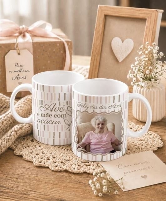 DIA DOS AVÓS COM FOTOS – ARTES PARA CANECA