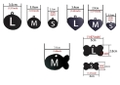 Tag de Identifica&ccedil;&atilde;o Personalizada para Pets-Miau Auau Pets