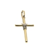 Pingente Cruz - Ouro Amarelo