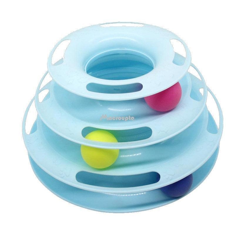 Brinquedo para Gatos Torre de Bolinhas-Miau Auau Pets