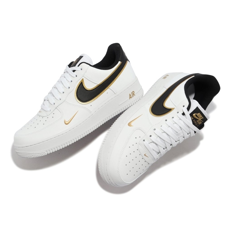 Pure Soles - Nike Air Force 1 07 LV8 White Gold Double Swoosh Size