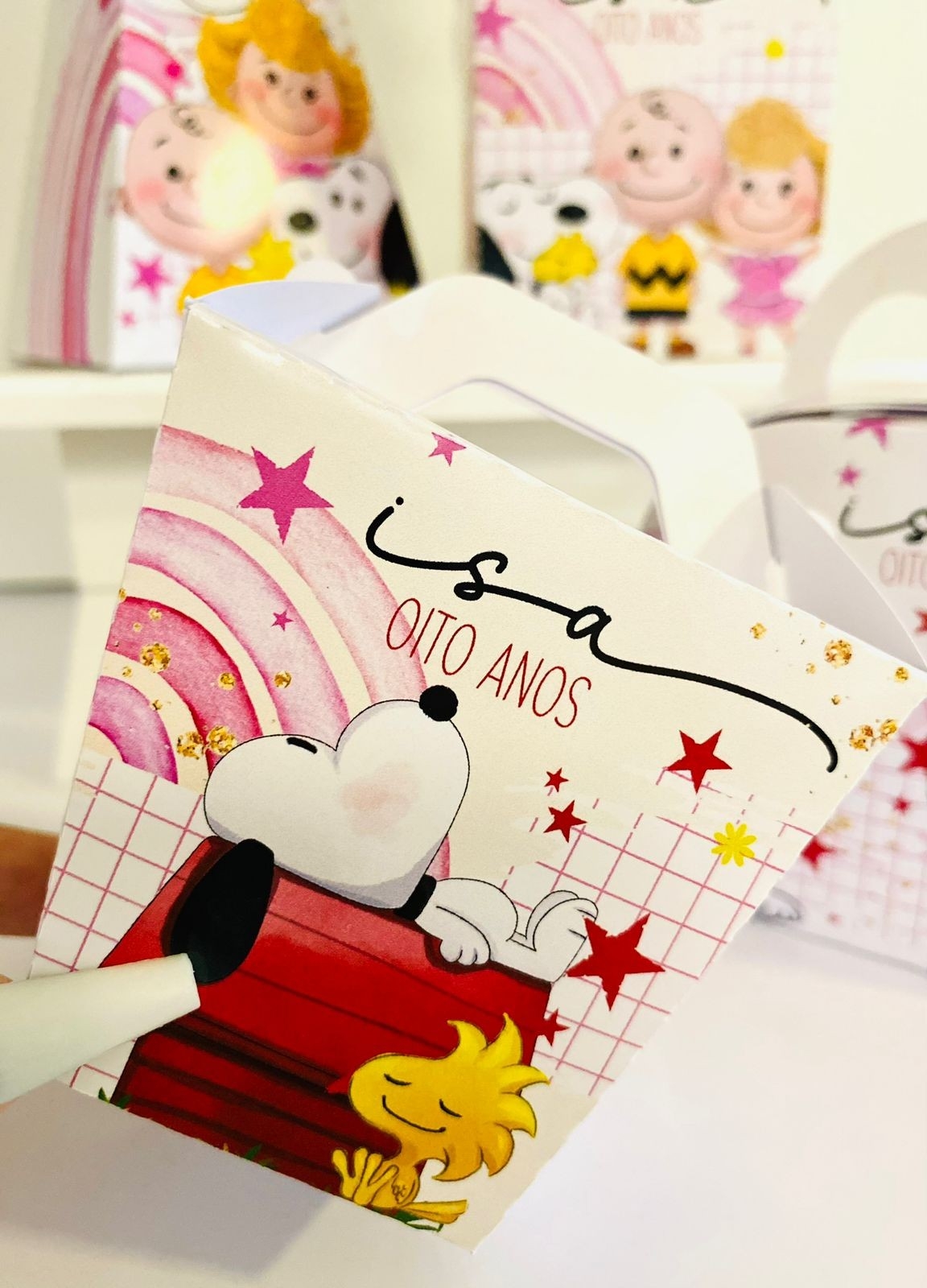 Snoopy Menina - Coletiva Festa Pronta