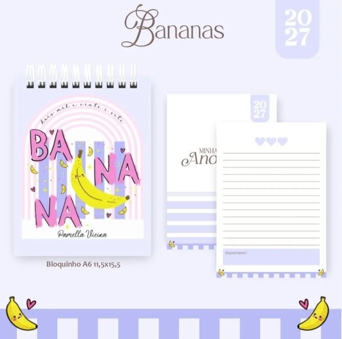 BANANA – COLEÇÃO BIG 2027 COMPLETO