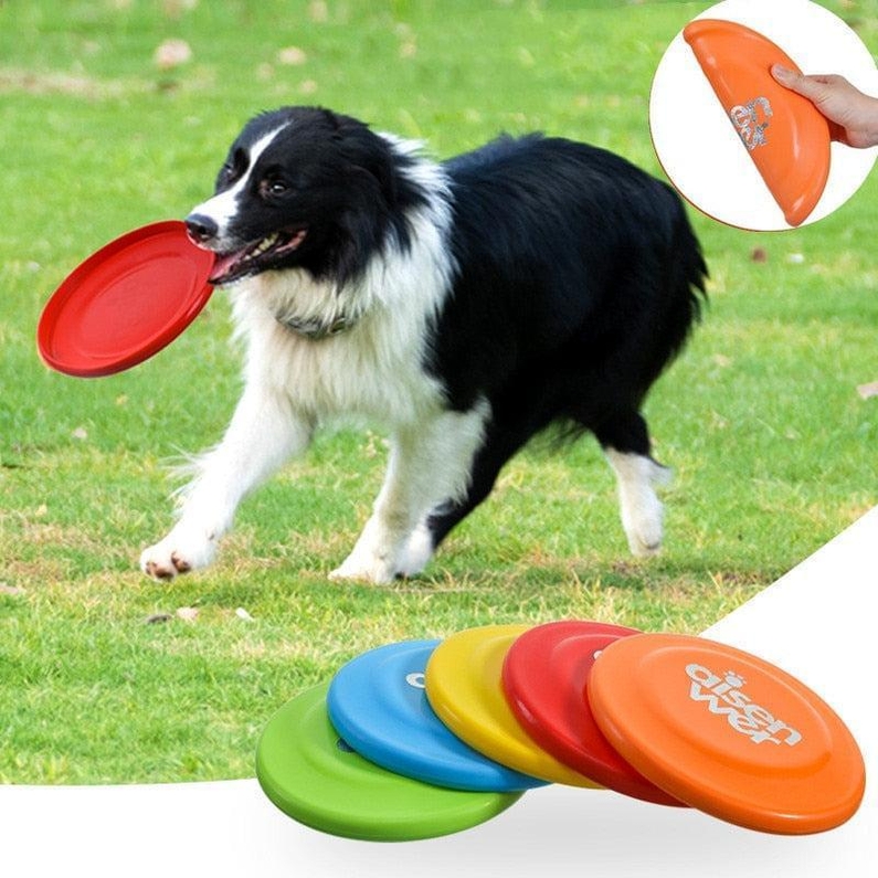 Brinquedo para Cachorro Frisbee de Borracha-Miau Auau Pets