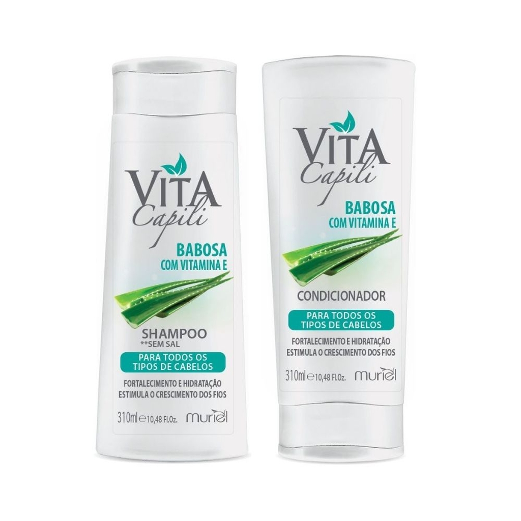 Kit Sha E Cond Muriel Vita Capili Babosa 310ml