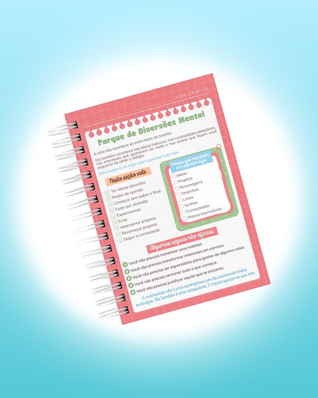 Arquivo Digital Planner de Sobrevivência para Cérebros Caóticos