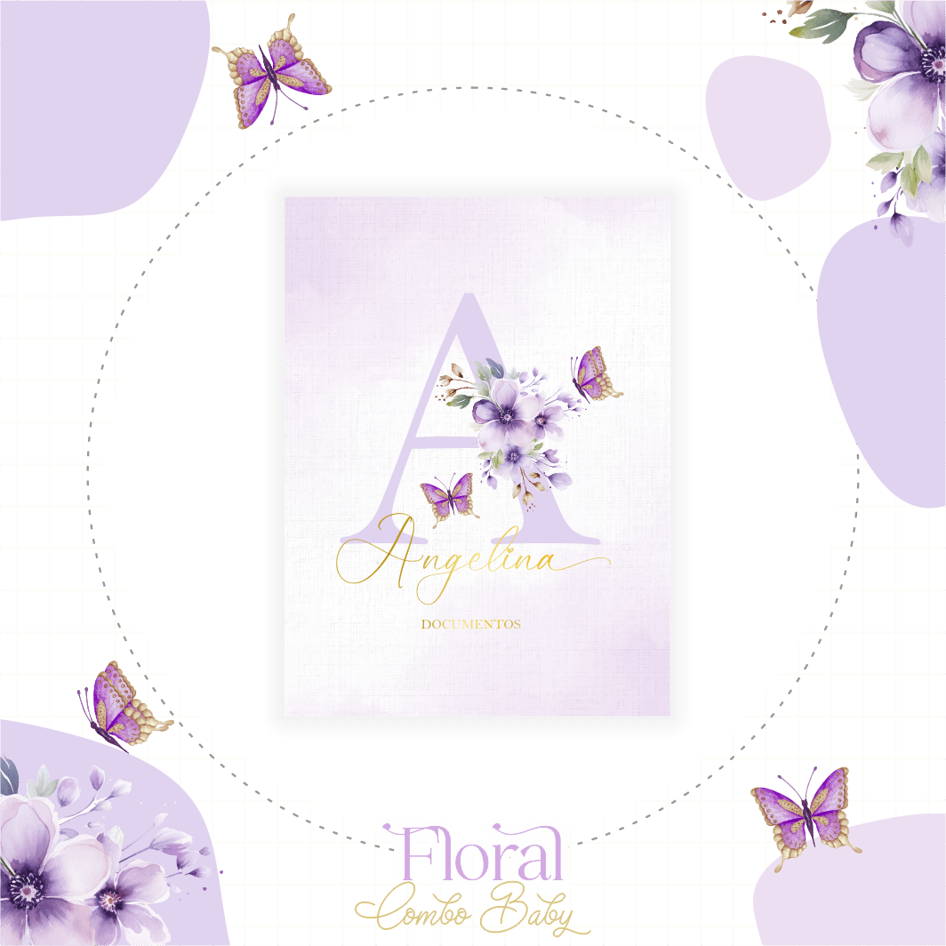 Letra Floral – Kit Maternidade