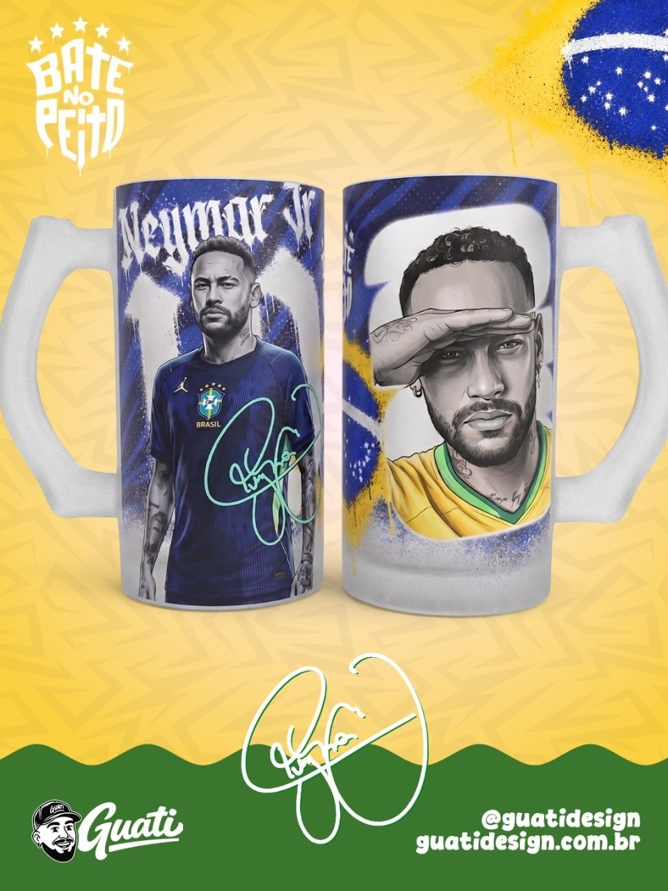 Neymar 2026 | Canecas + Chopp