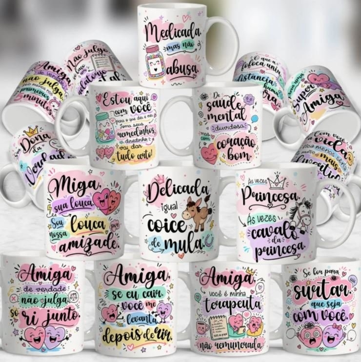 AMIZADE COM DEBOCHE – ARTES PARA CANECA