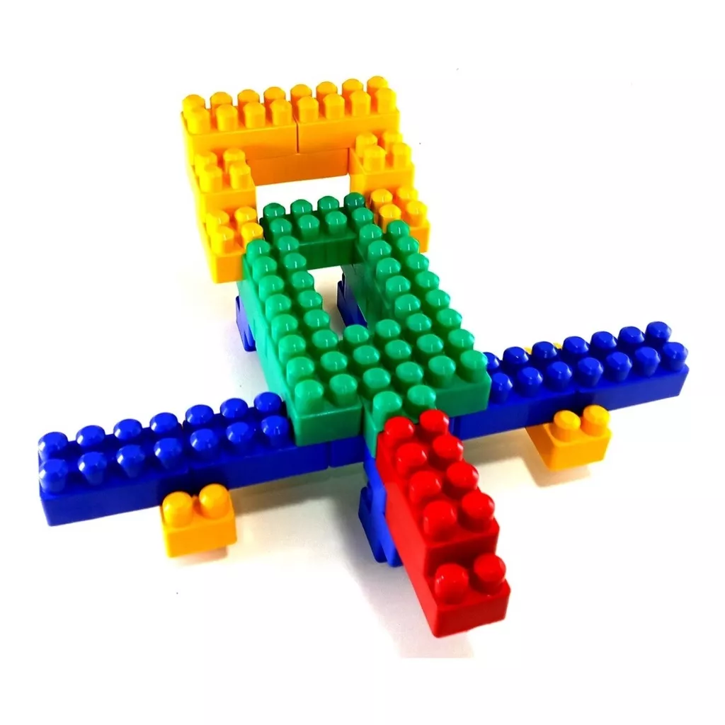 Blocos de montar Lego Monta Tudo 3D Com 1000 Peças 5 Modelos Diferentes