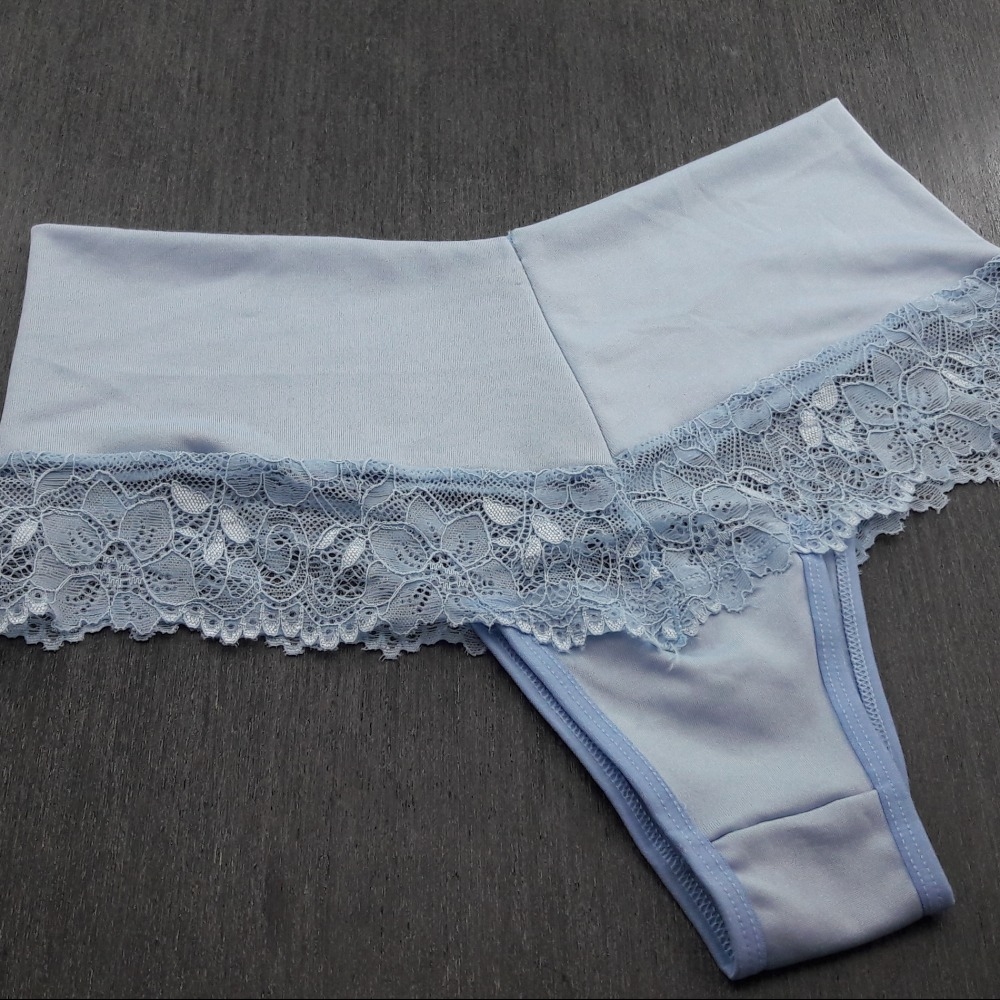 Calça Cós Duplo Detalhe Renda - C8910