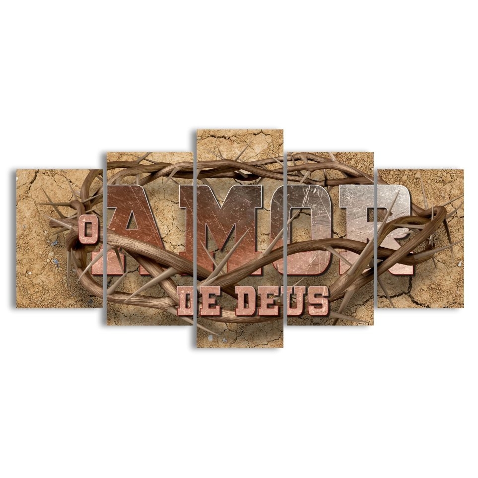 Quadro Decorativo O Amor de Deus