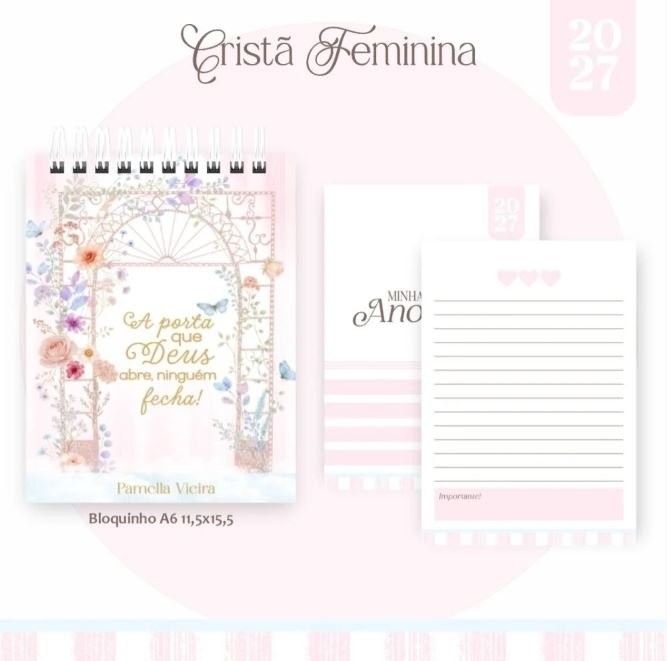 CRISTÃ FEMININA – COLEÇÃO BIG 2027 COMPLETO
