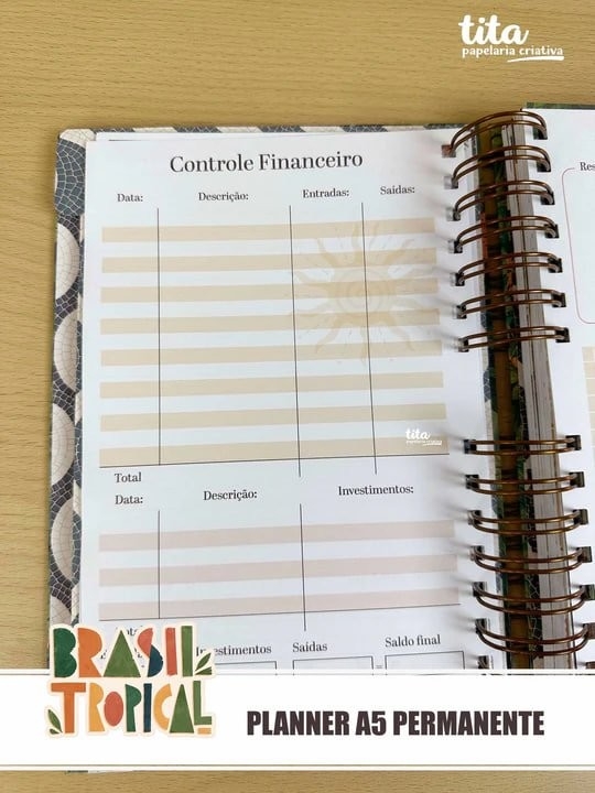 Brasil Tropical – Combo de Encadernação