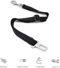 Cinto de Seguran&ccedil;a Pet com Adaptador Ajust&aacute;vel-Miau Auau Pets