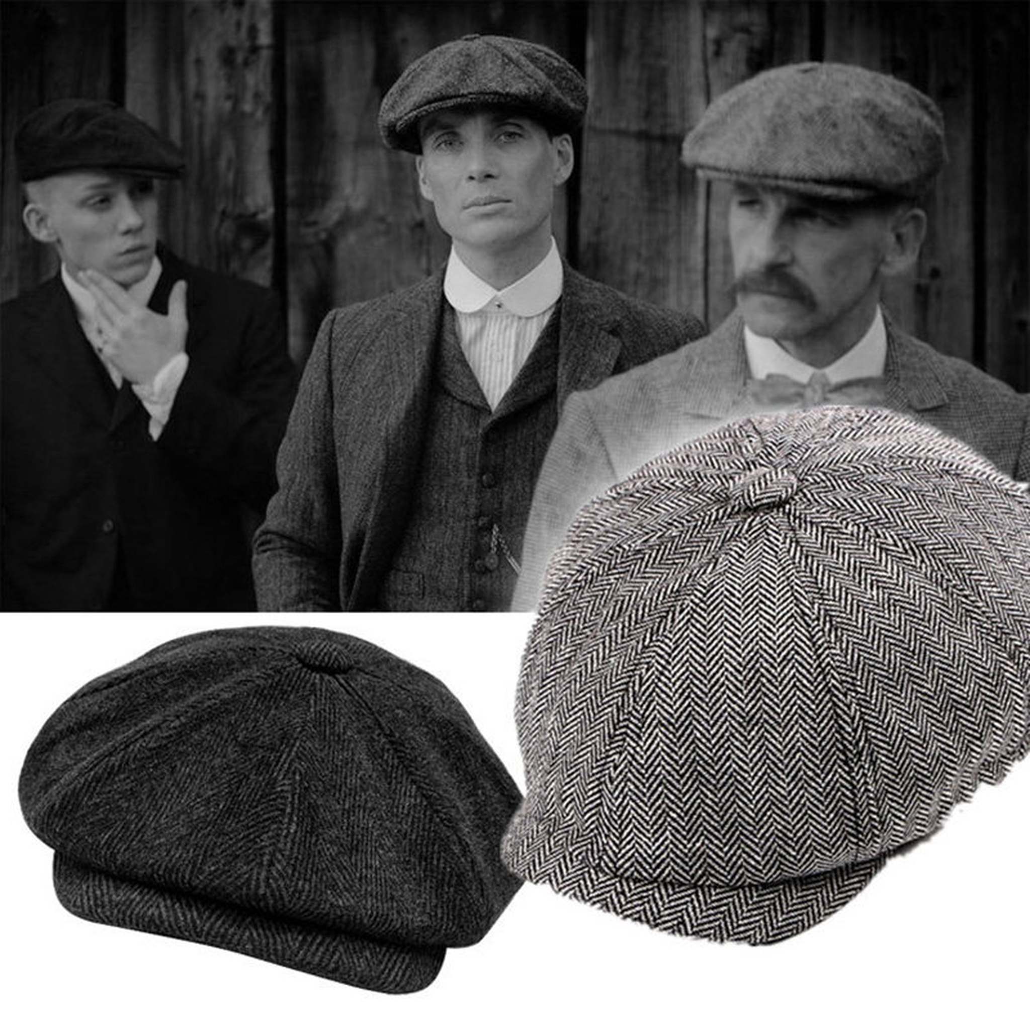 Boina Oitavada: O chapéu dos Peaky Blinders