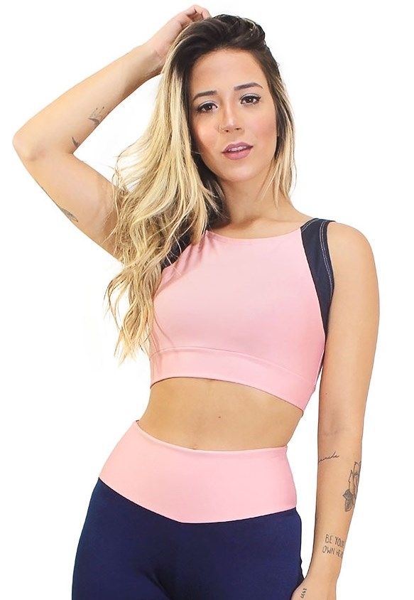 Cropped Fitness Alcinha MaxDefinition
