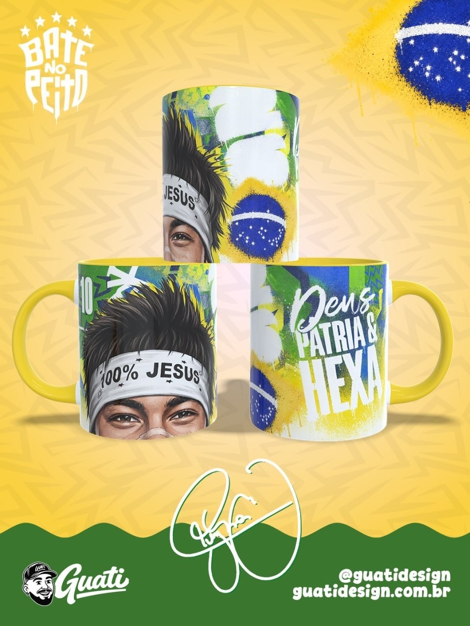 Neymar 2026 | Canecas + Chopp