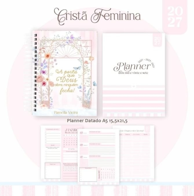 CRISTÃ FEMININA – COLEÇÃO BIG 2027 COMPLETO