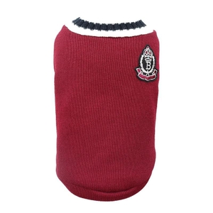 Roupa para C&atilde;es e Gatos Blusa Estilo Universit&aacute;rio-Miau Auau Pets