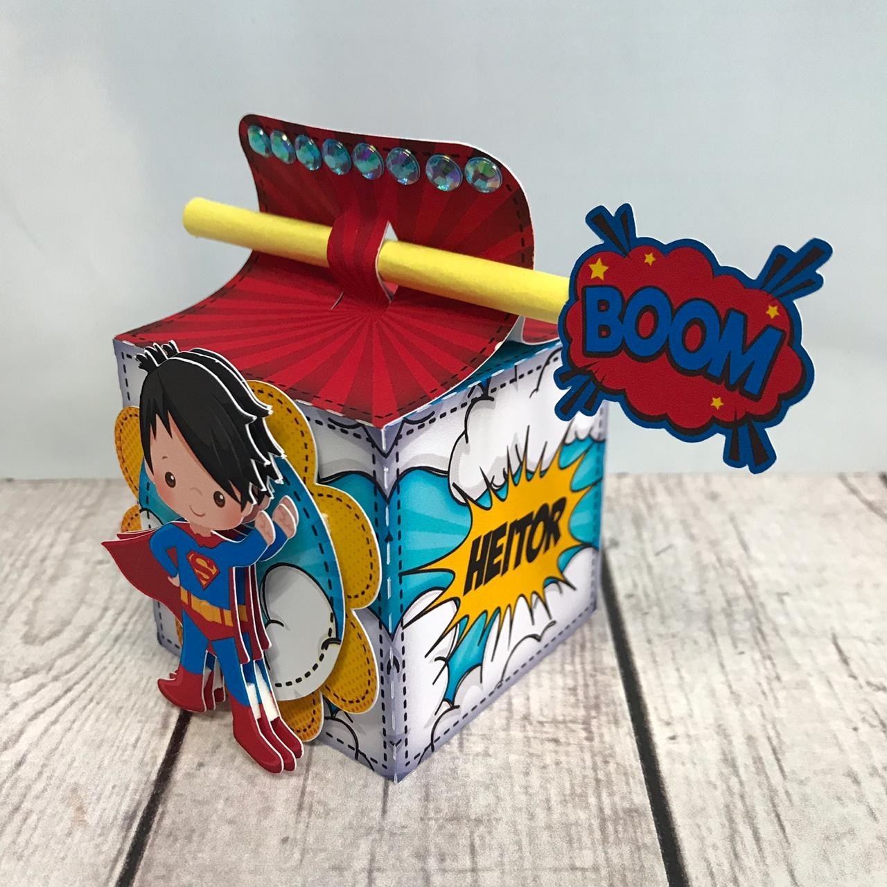 Arquivo de Corte Super Homem Cute #3